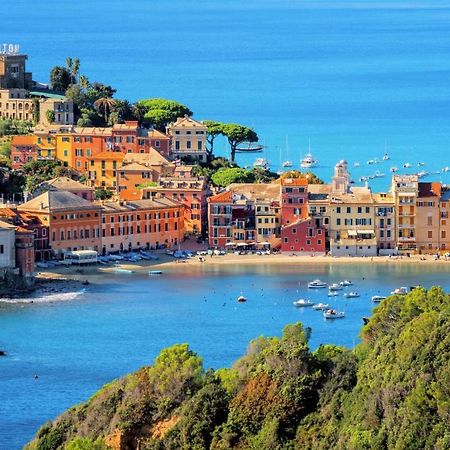 069 - Casa TRAMONTO, in CENTRO, 450metri da Mare Spiaggia Sestri Levante Esterno foto